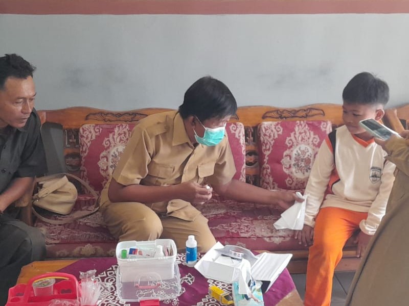 Skrining Kusta Anak di SD Negeri 1 Alastengah Berjalan Lancar